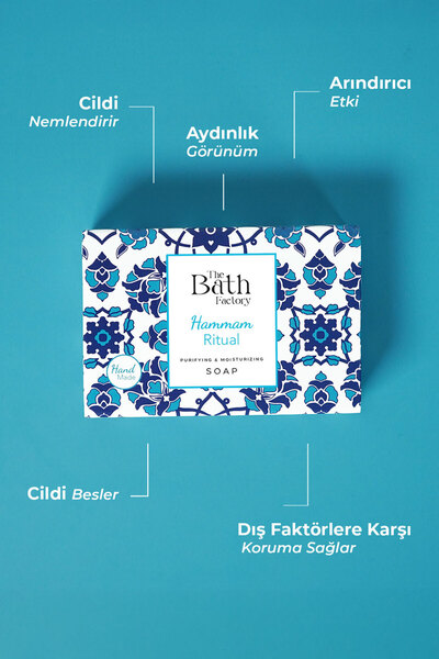 THE BATH FACTORY Nemlendirici El - Yüz Ve Vücut Sabunu - Hamam