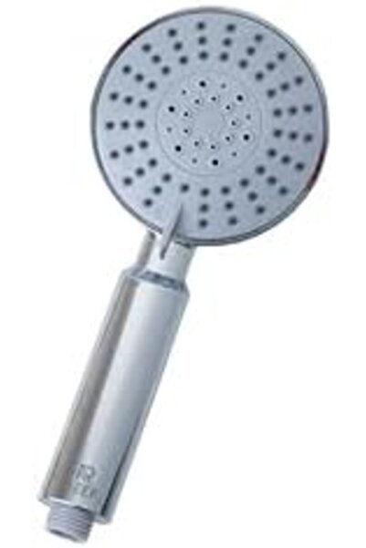 Reef Handheld Shower Head with Multiple Spray Settings – Chrome Finish, Flexible Metal Hose for Ve