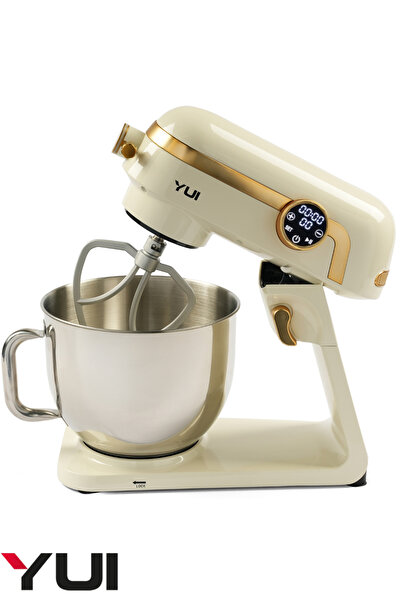 Yui Easy Chef M123 1800w Güç 7l Hazne Stand Mikser Krem Gold