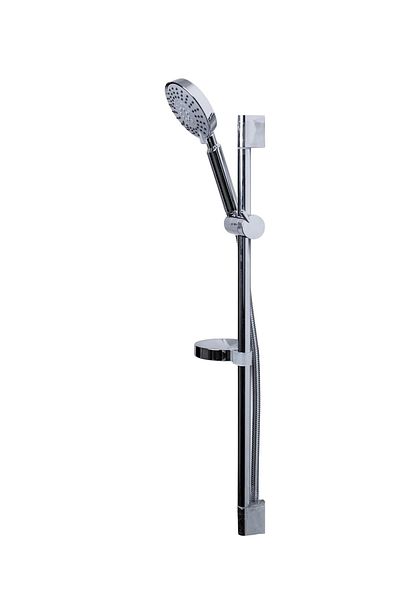 Reef Modern Shower Head System – Adjustable Slide Bar, Multi-Function Sprayer, Chrome Finish with
