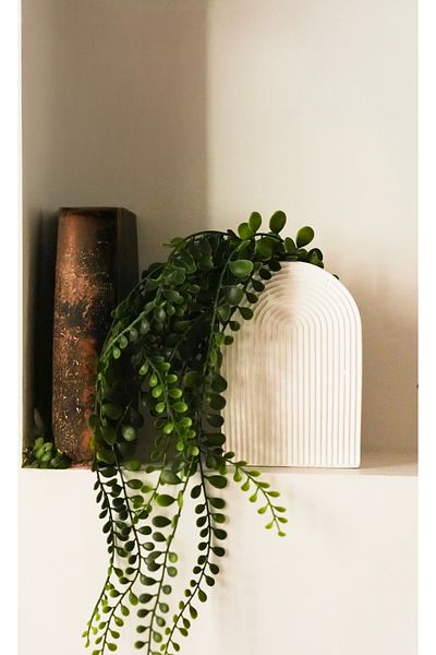 LALEZEN HOME Rainbow Model Vase Concrete (10X14)