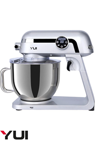 Yui M123 Easy Chef Premium 1800W Dokunmatik Ekran Alüminyum Stand Mikser 7Lt.+Kıyma Başlık Seti