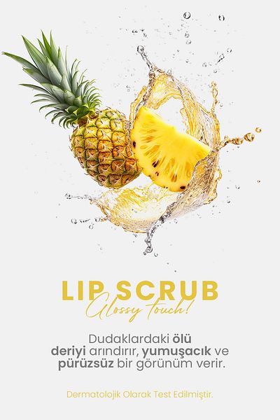 Purewith Glossy Touch Lip Scrub Pineapple Lip Peeling