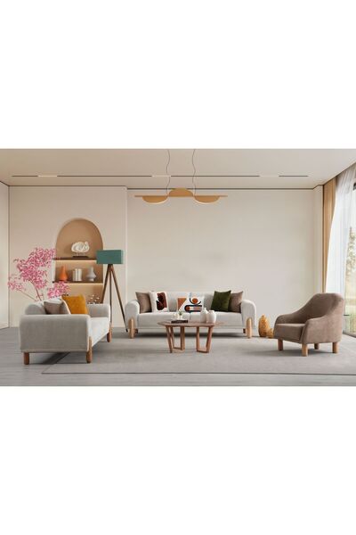 inegölmobilyası Aura Bohem Koltuk Takımı 3 3 1 1