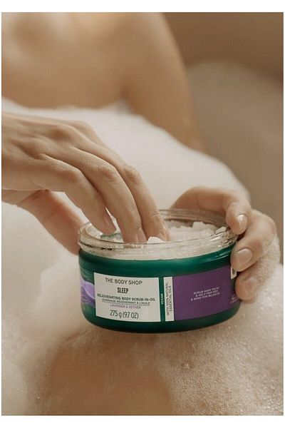 THE BODY SHOP Exfoliant pentru corp Sleep 275 g