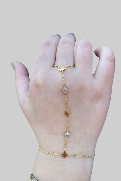 stravis Gold Color Zircon Stone Shahmeran