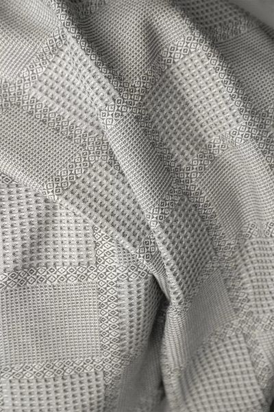 İssimo İssimo Summer Punch Gray Pique Set - 100% Cotton, Double