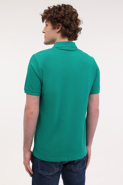 lumberjack Ανδρικό πράσινο κοντό μπλουζάκι Polo CT953