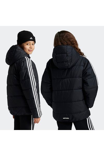 adidas J Ess 3S Pad Children's Black Coat Iv9512