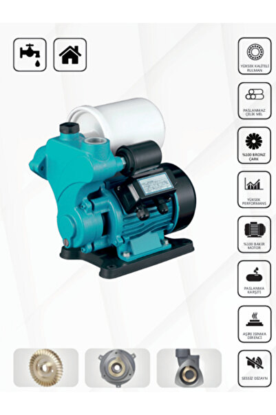 Koşar Kaysu PS-370A Sessiz Sürtme Fanlı Hidrofor