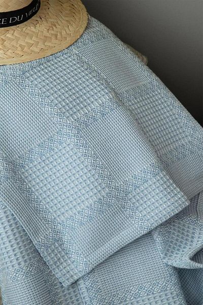 İssimo İssimo Summer Punch Blue - 100% Cotton Double Pique Set