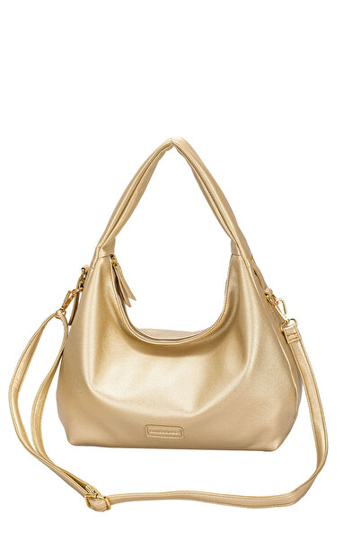 David Jones Kadın Omuz Çantası Gold