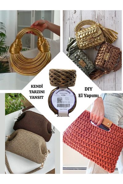 Komano Pontika DIY Handmade Leather Rope Leather Yarn |   Special Leather Look Rope for Bag, Wallet Accessory Making