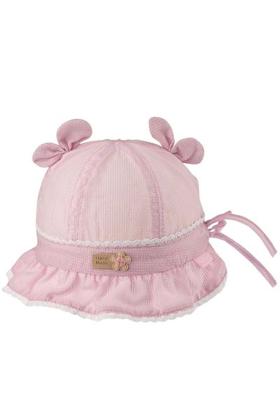 wakawakakidsstore Baby Girl Hat with Bow Detail and Lace