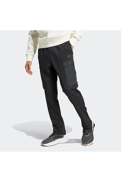adidas Ανδρικό μαύρο αθλητικό παντελόνι M Ce Fl Pt Iy1486