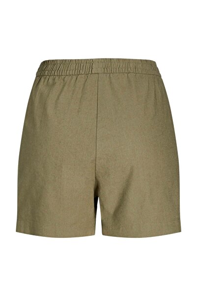 JJXX JXPOPPY LINEN HW SHORTS P Yeşil Kadın Şort