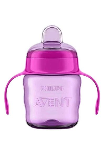 Philips Avent Educational Sippy Cup 6 Months 200 ml - Pink - 6-9 Months