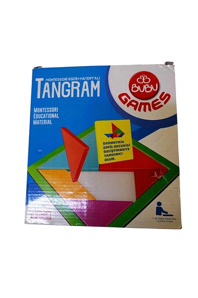 Bubu Bu-Bu Games Colorful Tangram 17X17 -Gm0015