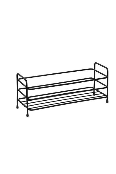HOMİNG Homing Multi-Purpose Black Organizer Shelf Bathroom & Kitchen Organizer Stand