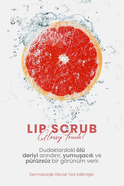 Purewith Glossy Touch Lip Scrub Grapefruit Lip Peeling