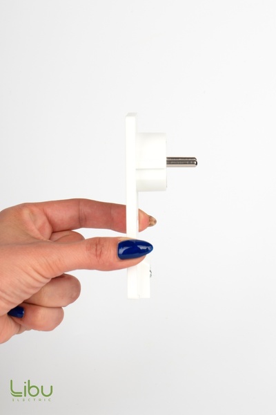 Libu Electric Smart Ince Seyyar Fiş Beyaz 5 mm