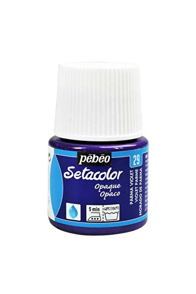 Pebeo Setacolor Kumaş Boya Opak 45ml Şişe Violetdeparme