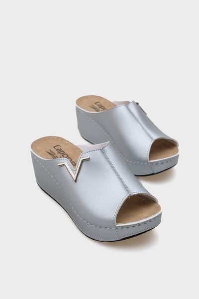 Capone Outfitters Anatomická měkká pohodlná podrážka na klínovém podpatku Mother pantofle