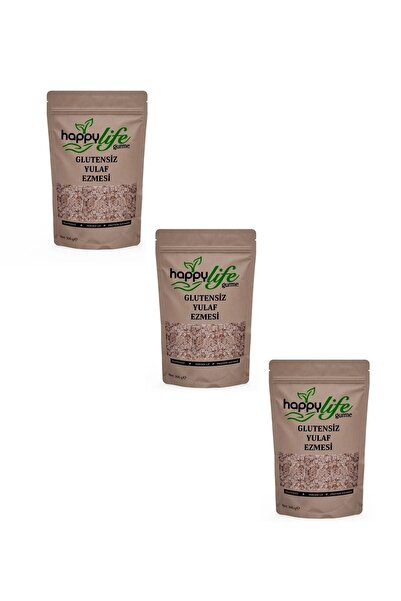 Happy Life HAPPY LİFE GLUTENSİZ YULAF EZMESİ 300GR X 3 ADET