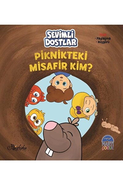 Martı Yayınları Sevimli Dostlar Piknikteki Misafir Kim?