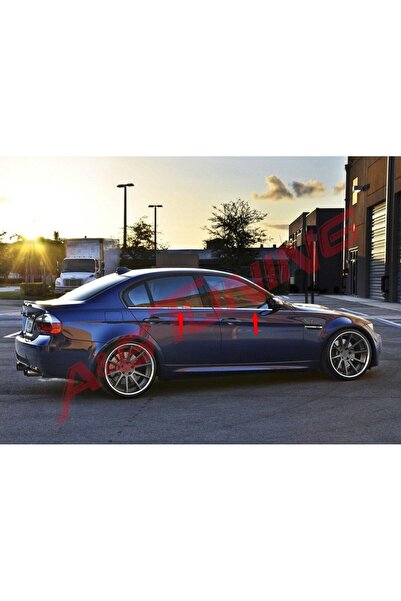 A&G Tuning Bmw E90 3 Serisi Krom Cam Çıtası 2005-2011 4prç Paslanmaz Çelik