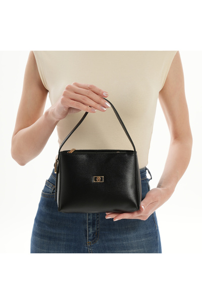 DMR PLACE Kadın Şık Takılabilir Omuz Askılı   El ve Omuz Çantası