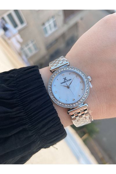 Daniel Klein Women Wristwatch Silver Cord Waterproof 2 Years Warranty