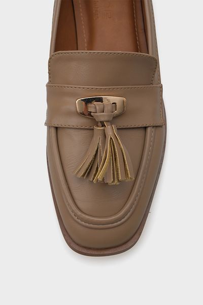 Capone Outfitters Γυναικεία Loafer Παπούτσια με Μεταλλική Πόρπη Φούντα