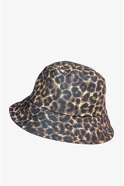 roseberry Brown Leopard Summer Women's Hat - R1417