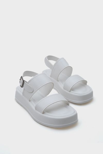 Capone Outfitters Γυναικεία σανδάλια Comfort με μονό λουράκι με σφήνα τακούνια Marris