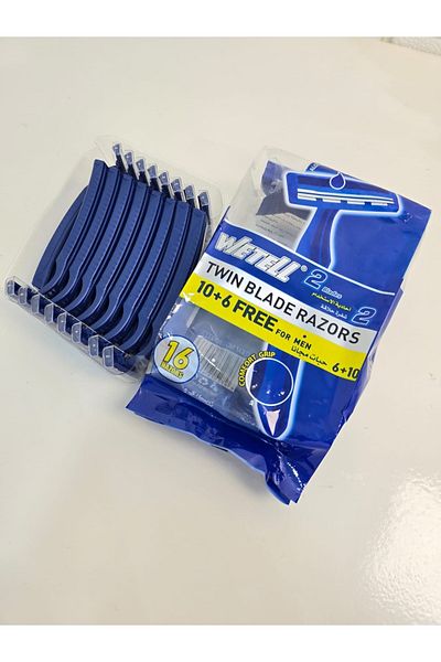 WETELL Men's Razor Blades - 16 Pack for Precise Blades and a Smooth Shave