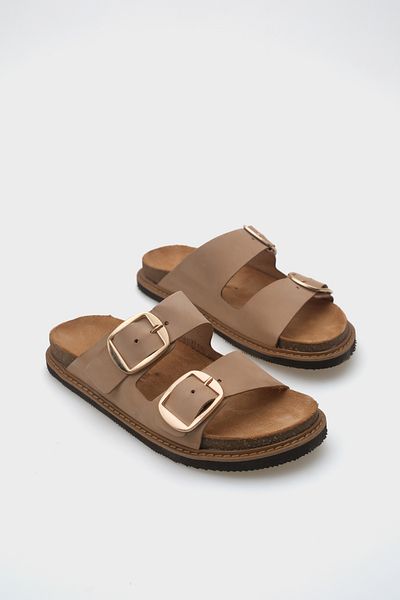 Capone Outfitters Γυναικείες παντόφλες Nicole Leather