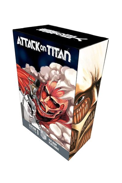 DC COMICS ENGILISCE Baskı: Attack On Titan الموسم 1 الجزء 1 مجموعة مانغا (ENGILIZCE)
