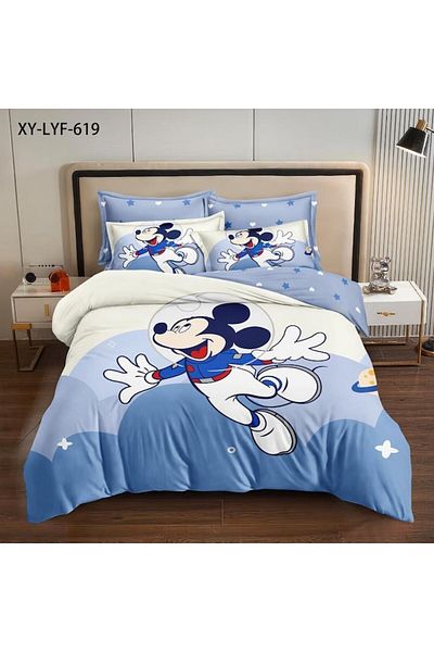 casalux Lenjerie copii 6 piese Mickey Astronaut