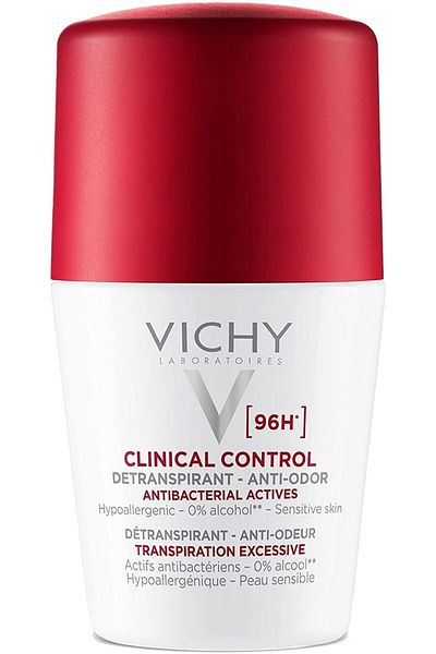 Vichy فيتشي مزيل العرق ديو كلينيكال كنترول 96 ساعة - 50 مل