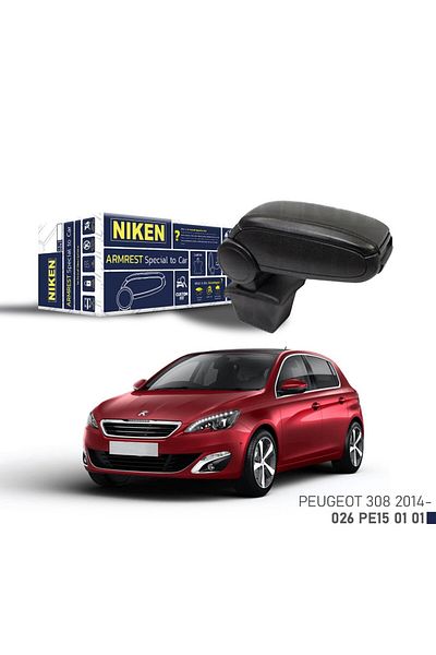 Niken Peugeot 308 - 2014 Model Screwless Center Console and Armrest