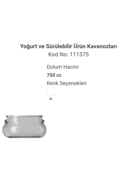 STOK HOME Glass Storage Container, 1 Piece Without Lid