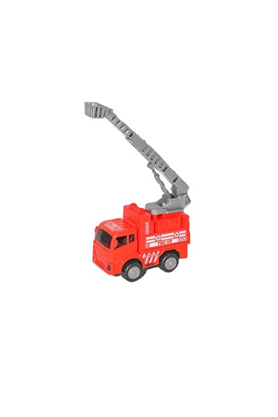 NW NessiWorld Nzm-129 Friction Fire Truck 10 cm -Nizam