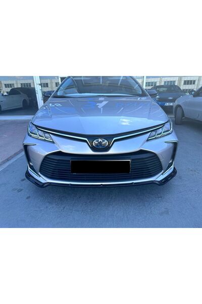 AEM Autogp Toyota Corolla Ön Tampon Altı Lip 4 Parça Kulaklı 2019