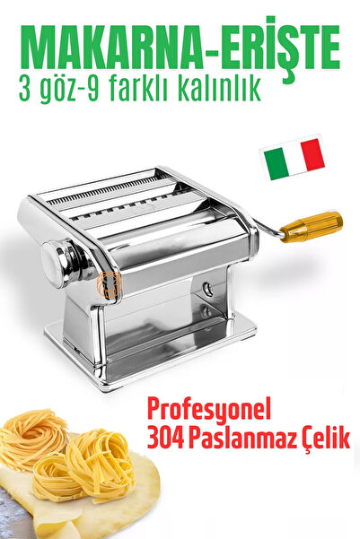 New Life Erişte Makinesi Erişte Aleti Erişte Makinası Hamur Açma Kesme Makine...