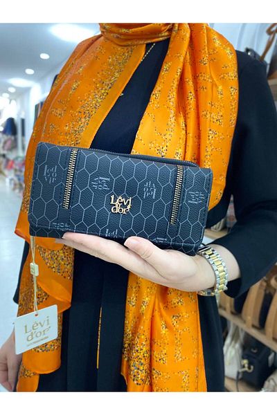 Levidor Zipper Detail Women's Wallet
