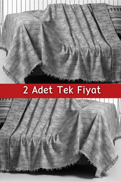 Rell Home 170X220Cm Woven Sofa Cover Set - Double