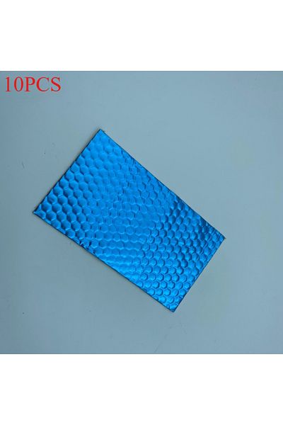 Choice Blue-10pcs 10pcs Butyl Rubber Shock-absorbing And Soundproofing Board, Self-adhesive Damping Board,