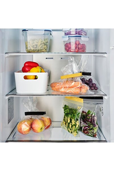 IKEA BEVARA Sealing Clips – Reusable Plastic Bag Clips for Food Storage, Assorted Sizes & Colors