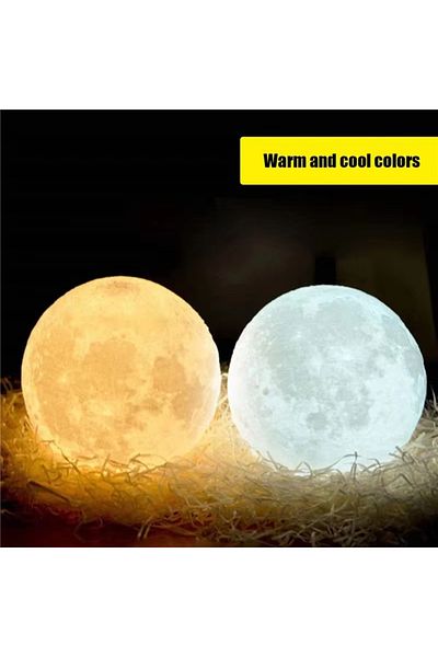 Choice Moon Light Changing Night Lamp Remote Control Touch Usb Rechargeable Dimmable Lamp Portable Lamp
